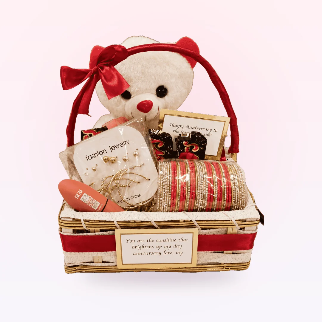 Anniversary Gift Basket for Her