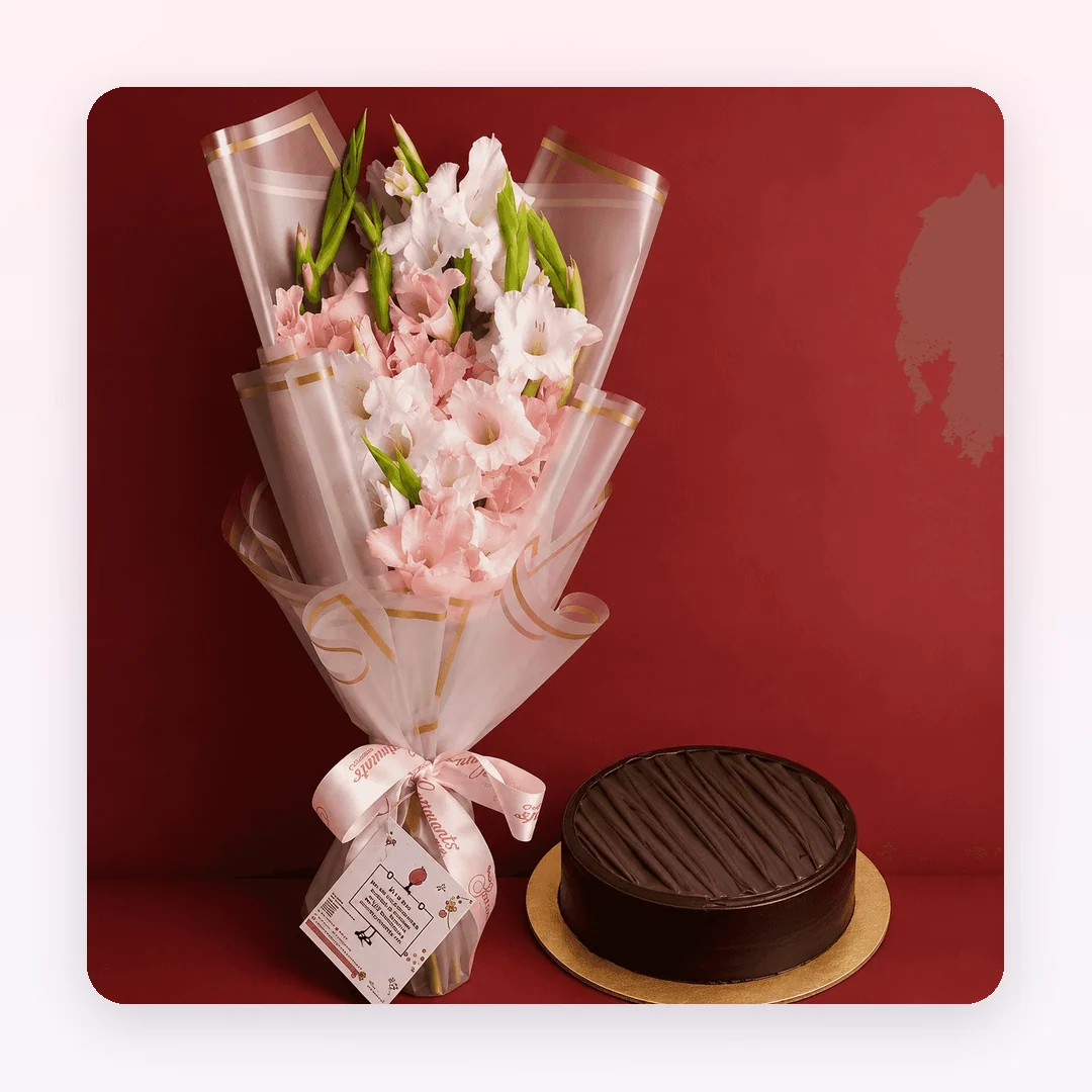 Cake & Flowers