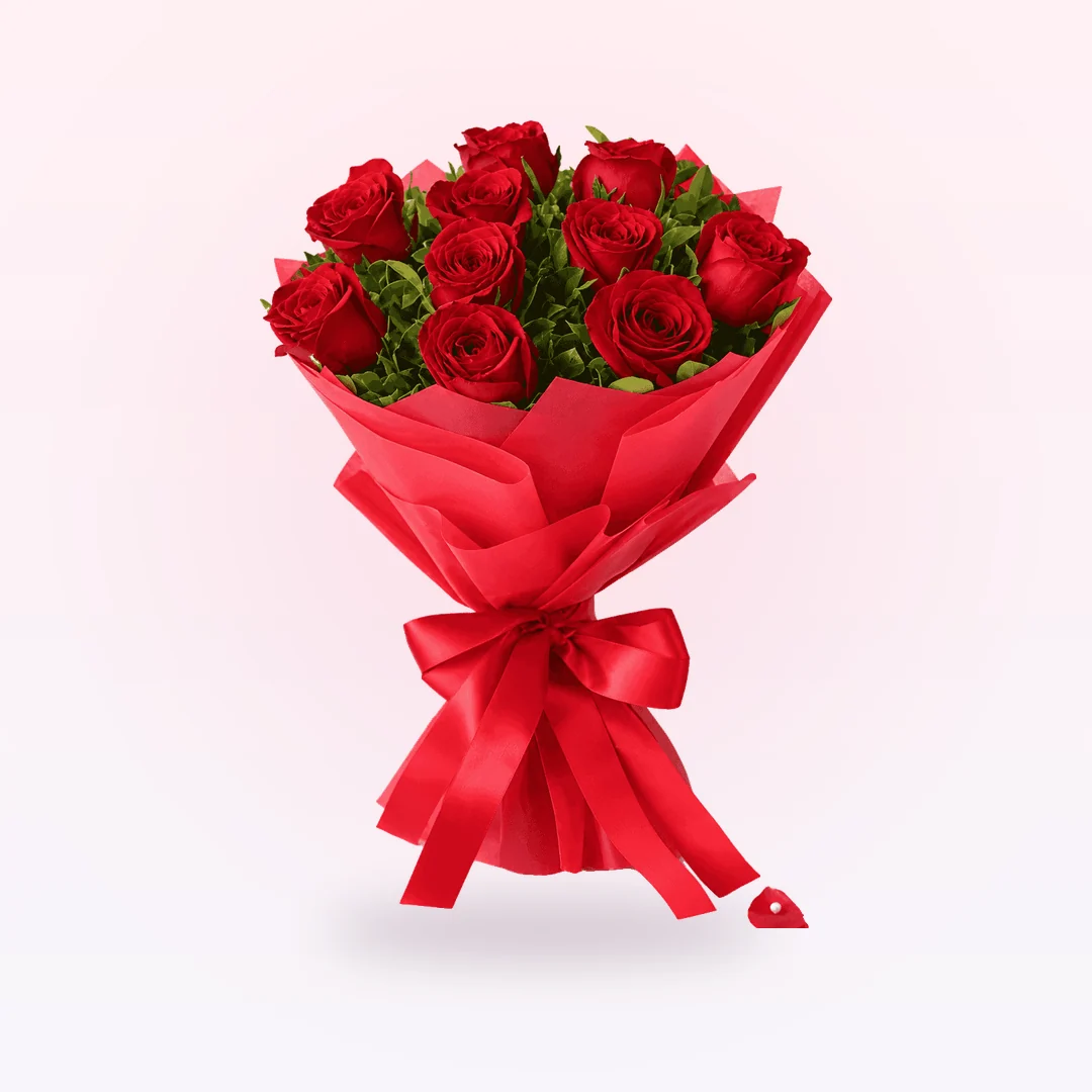 Classic Red Rose Bouquet