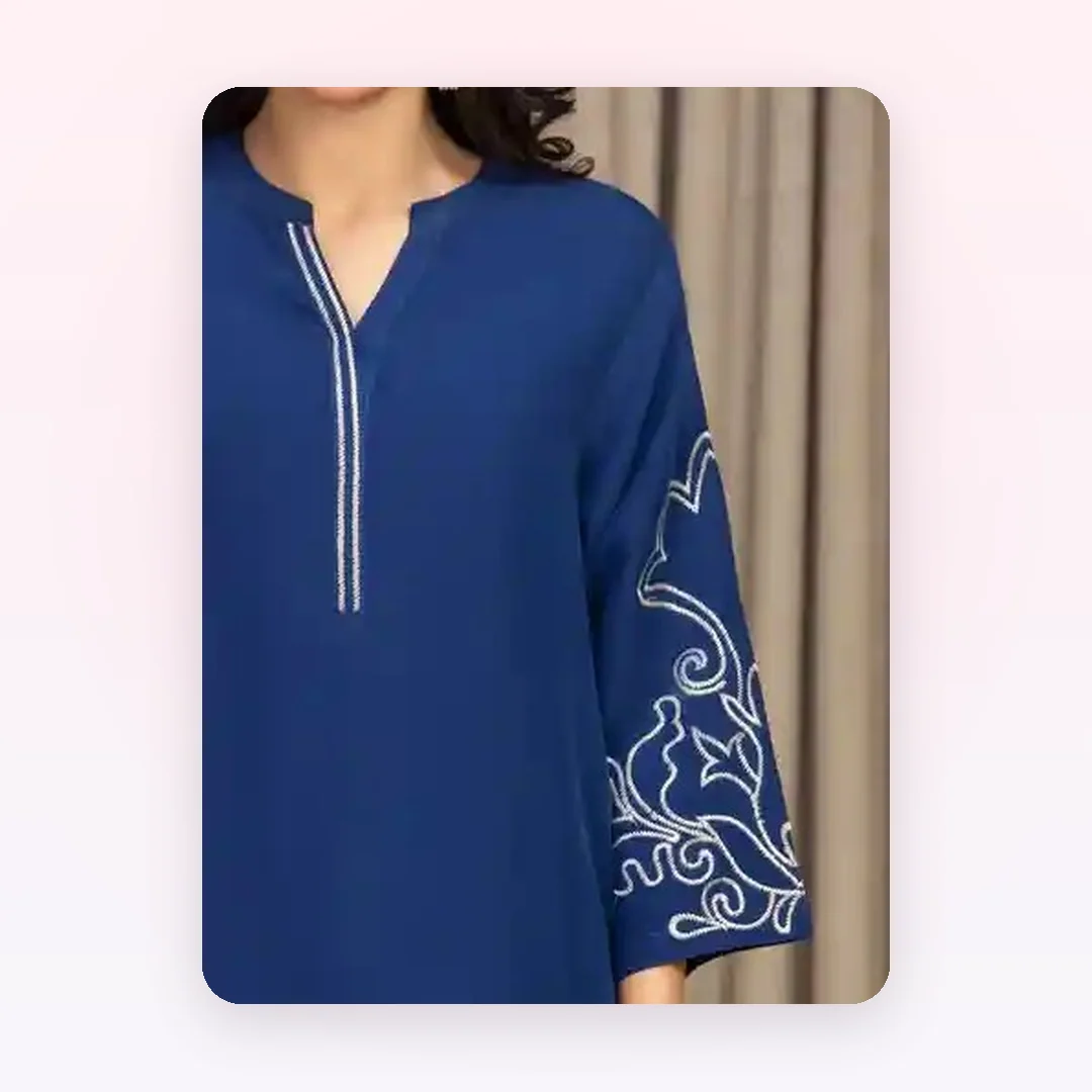 Pret Embroidered Viscose Shirt Trouser, photo 2