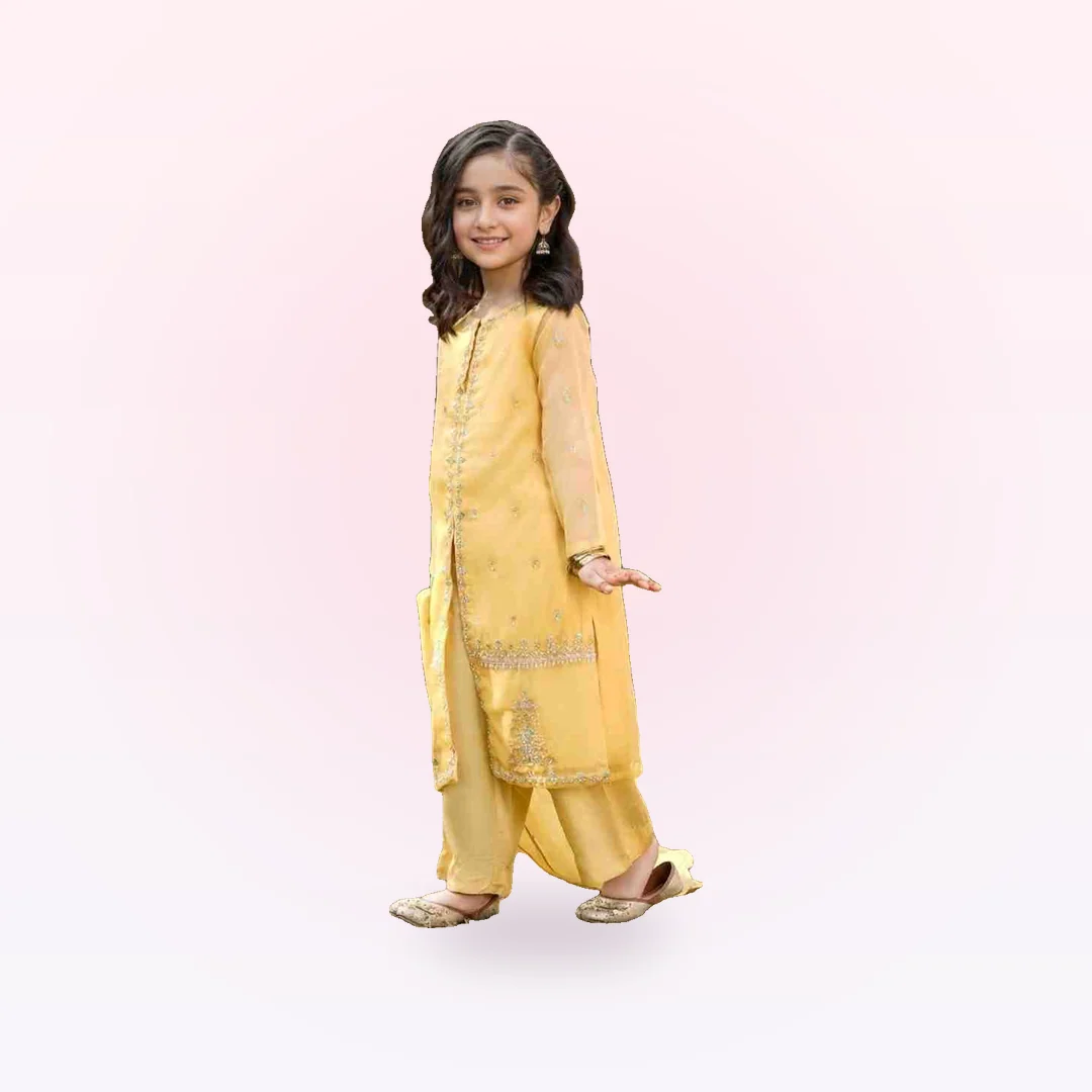 Embellished Kameez & Trousers With Dupatta (GPW-1157), photo 3