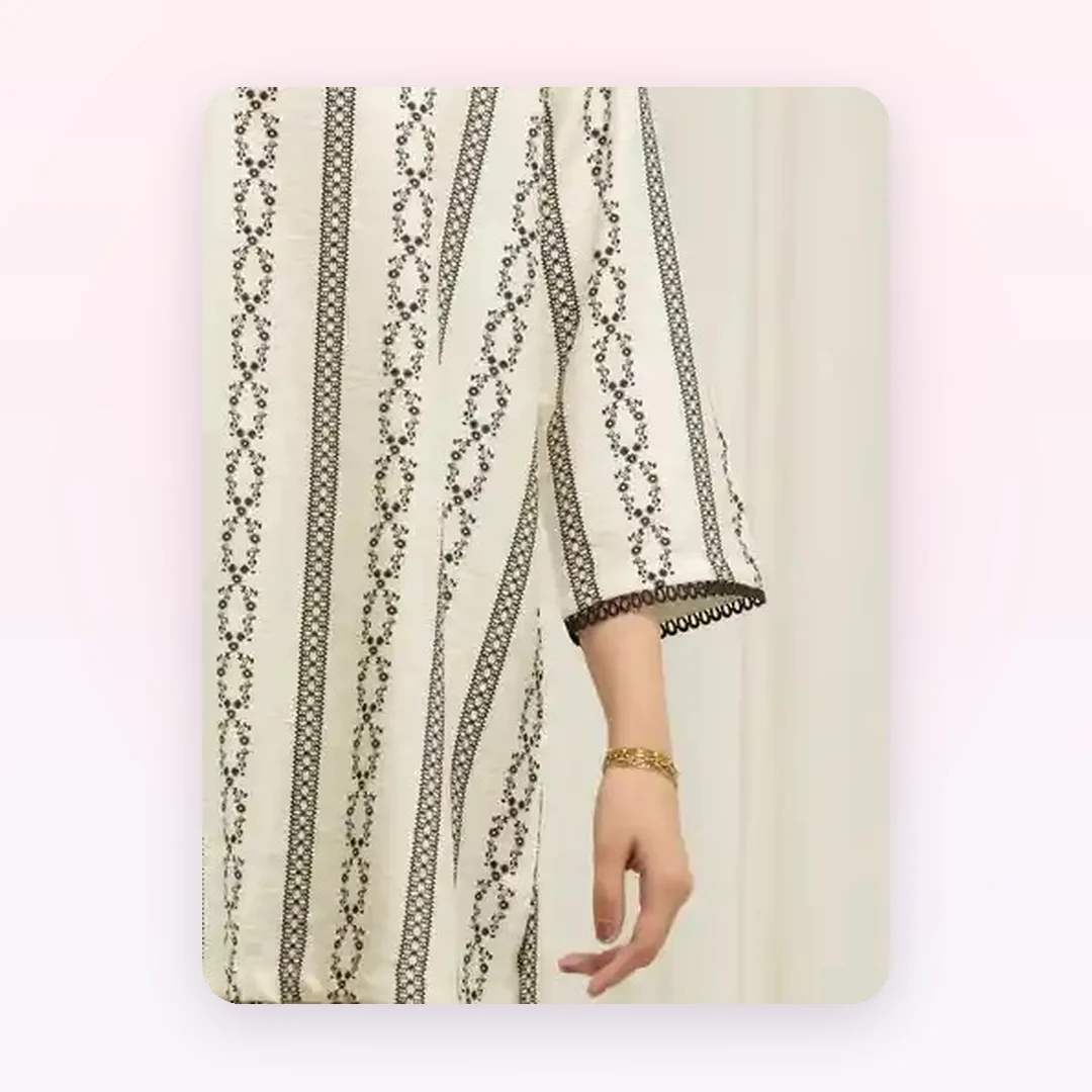 Pret Printed Slub Linen Co-Ord Set, photo 3