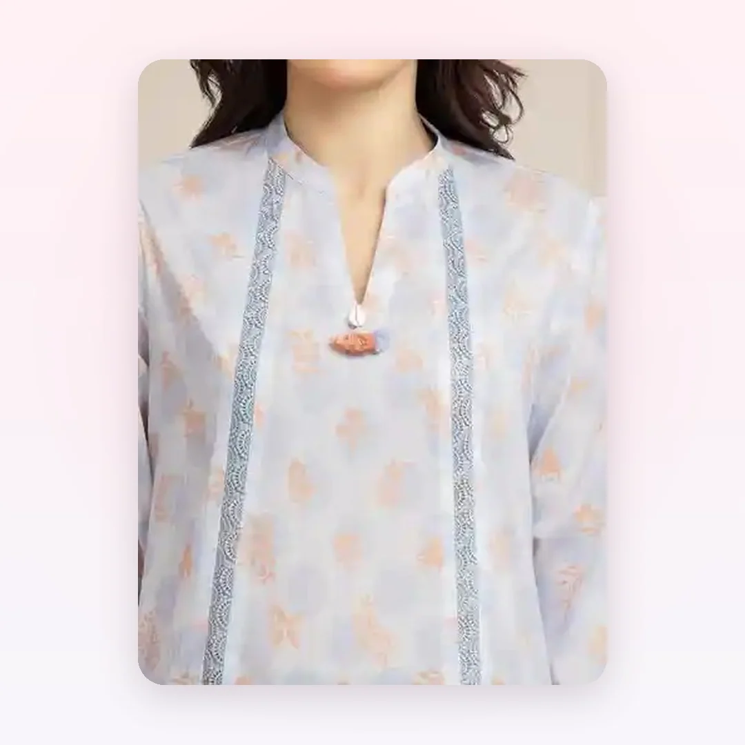 Unstitched Printed Lawn Suit, photo 2