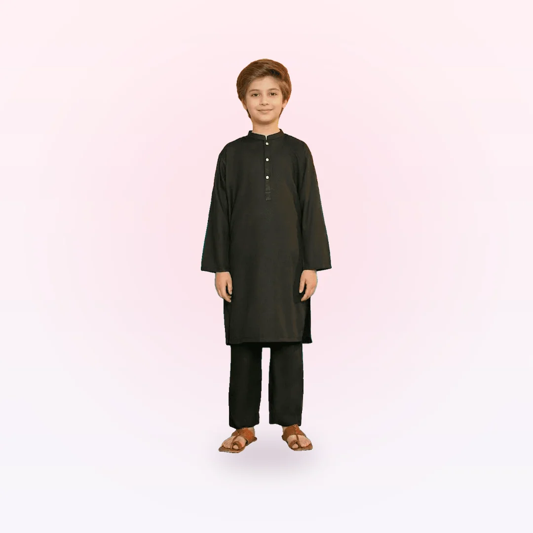 Boys Kurta Trousers Set