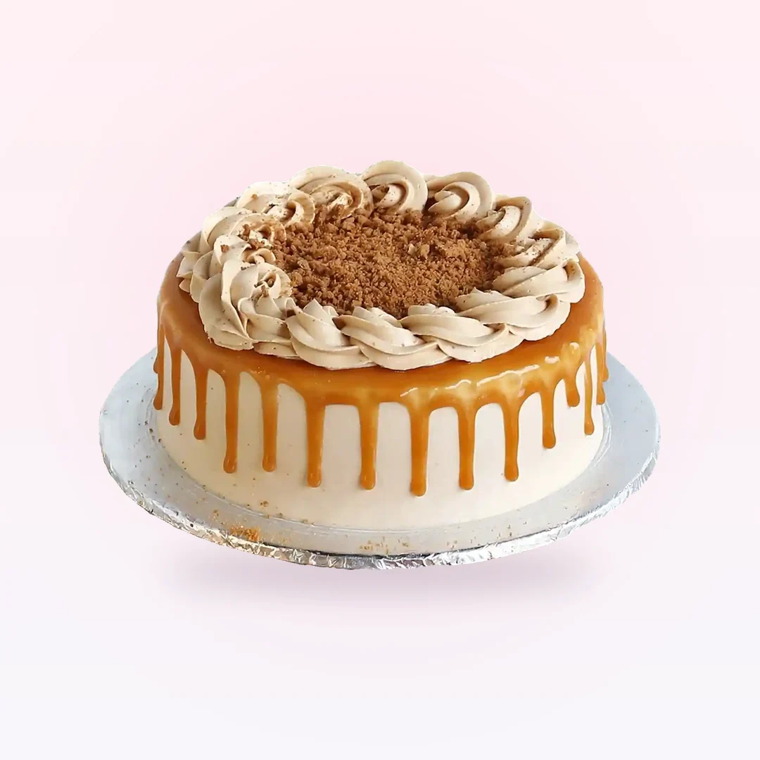 Lotus Caramel Cake