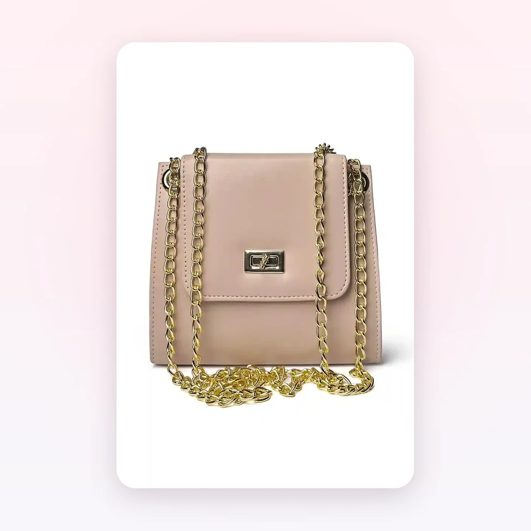 Cross-Body Bag E831 – Tea Pink, photo 2