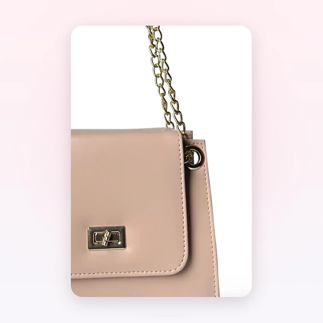Cross-Body Bag E831 – Tea Pink, photo 3