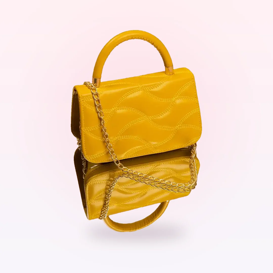 Cross-Body Bag E321 – Mustard